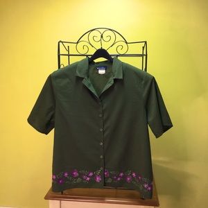 Penningtons Tunic 3X Green